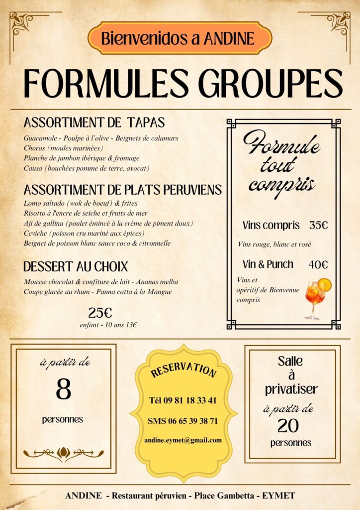 26-05 menu groupe